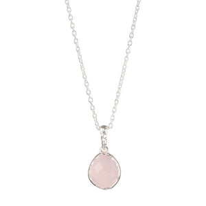 Zilveren ketting ronde schakel