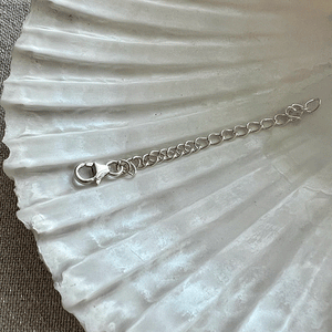 Verlengstukje ketting - armband zilver