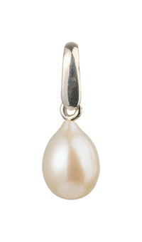 Uma - Pareldruppel kettinghanger zilver
