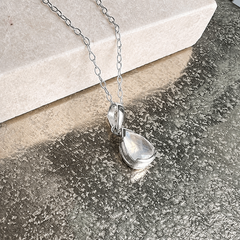 Didi - gemstone pendant drop-shaped moonstone