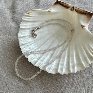 Sia - ketting rozenkwarts 41 cm
