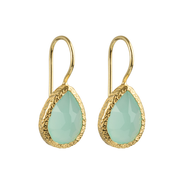 drops goud aqua chalcedoon