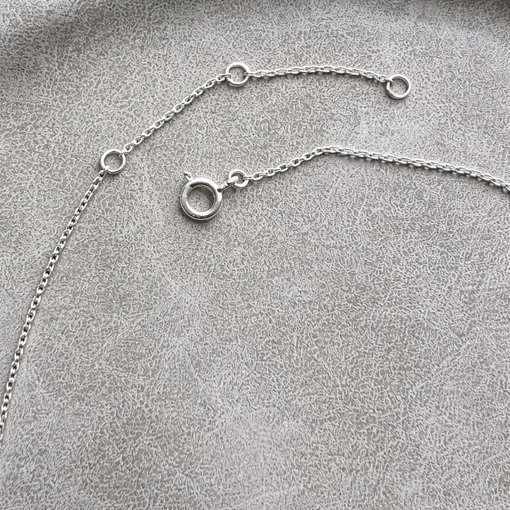 Ketting Maeve zilver close-up