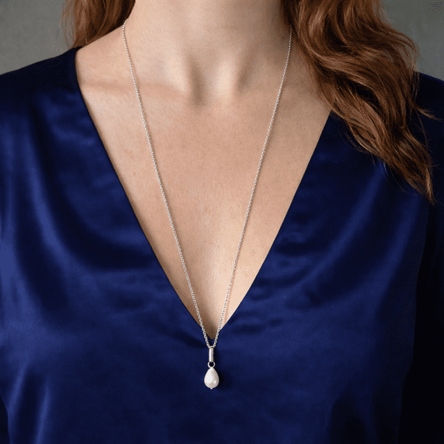 ketting zilver gedragen 60-66