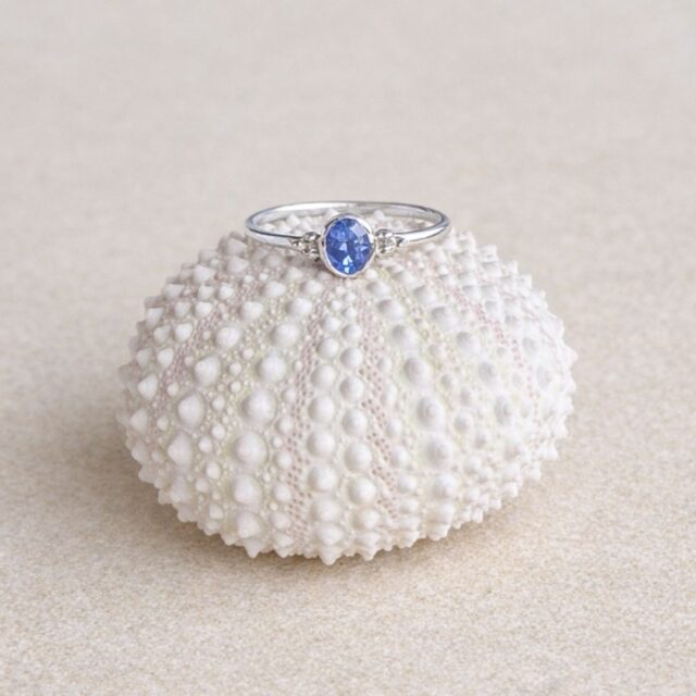 Vive ring zilver tanzaniet